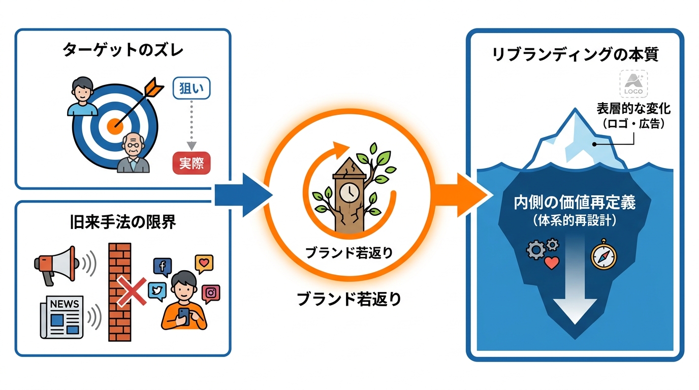 ブランド若返りの定義と背景