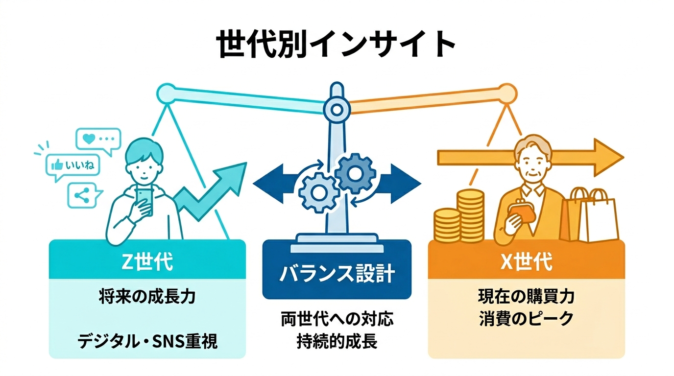 世代別インサイトの理解