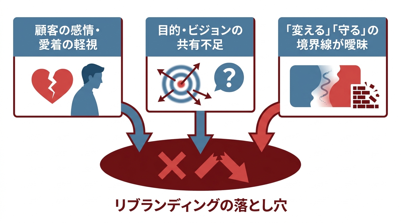 失敗事例に学ぶ注意点