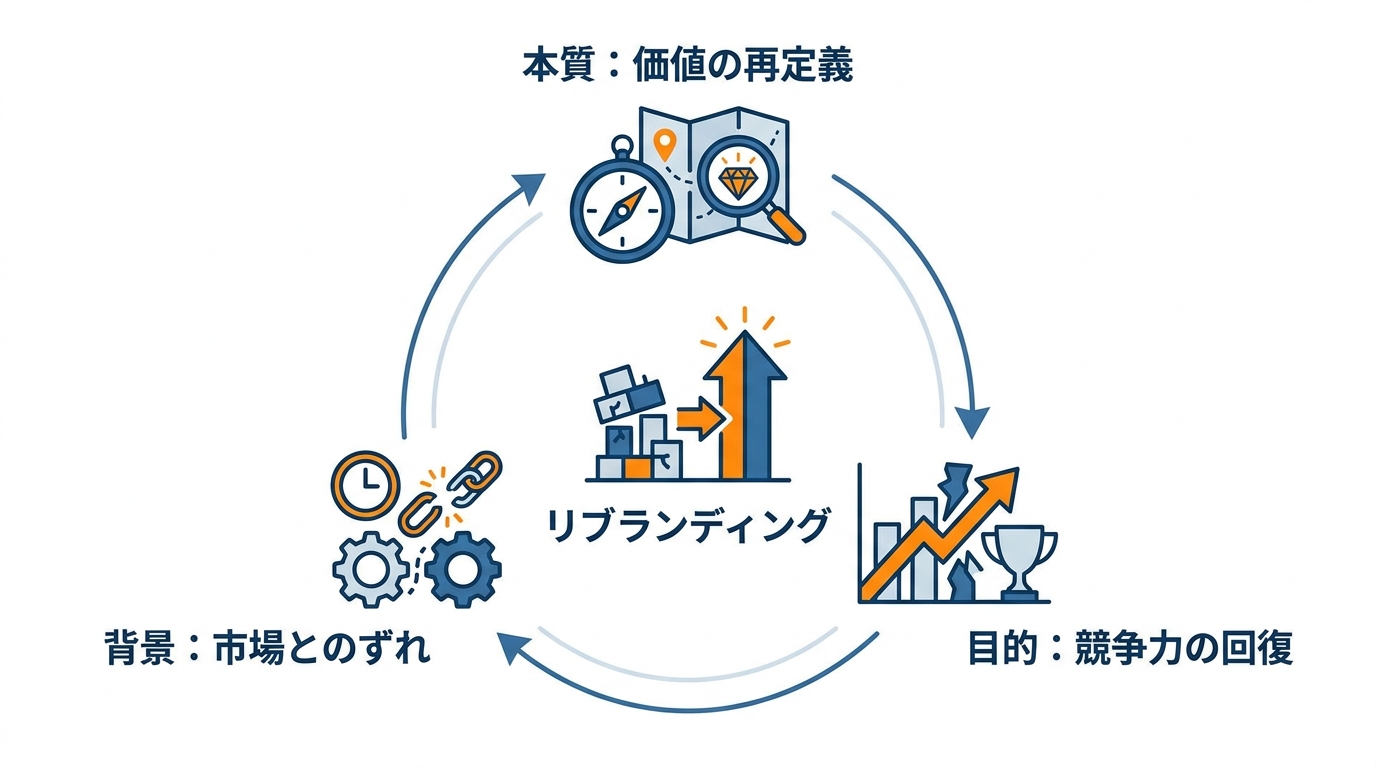 リブランディングの定義と背景
