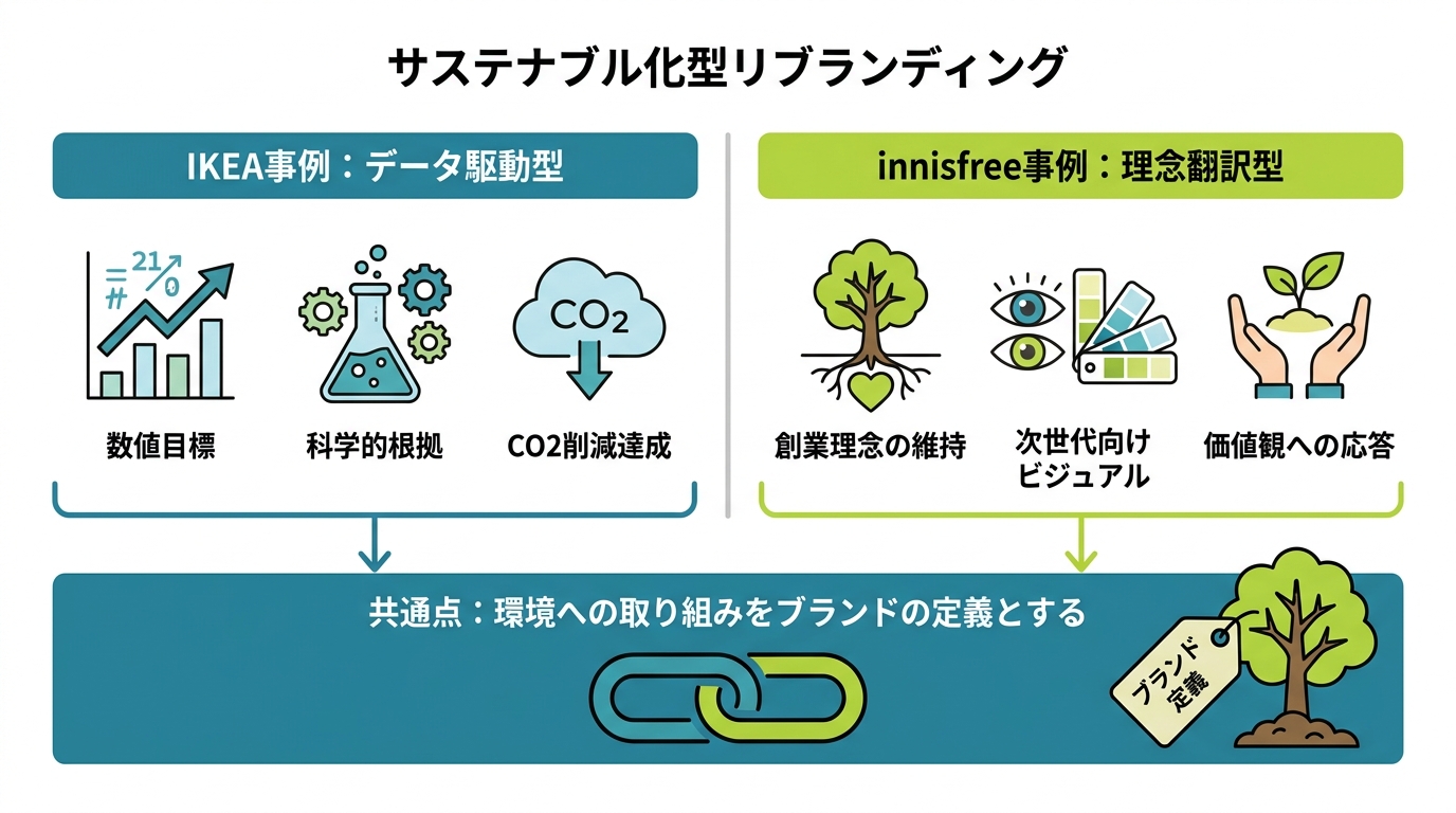 サステナブル化型の事例と特徴