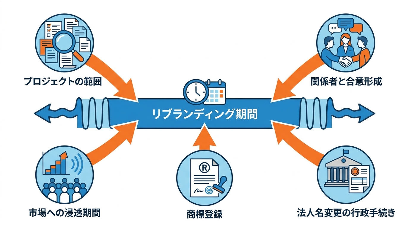期間を左右する5つの変数