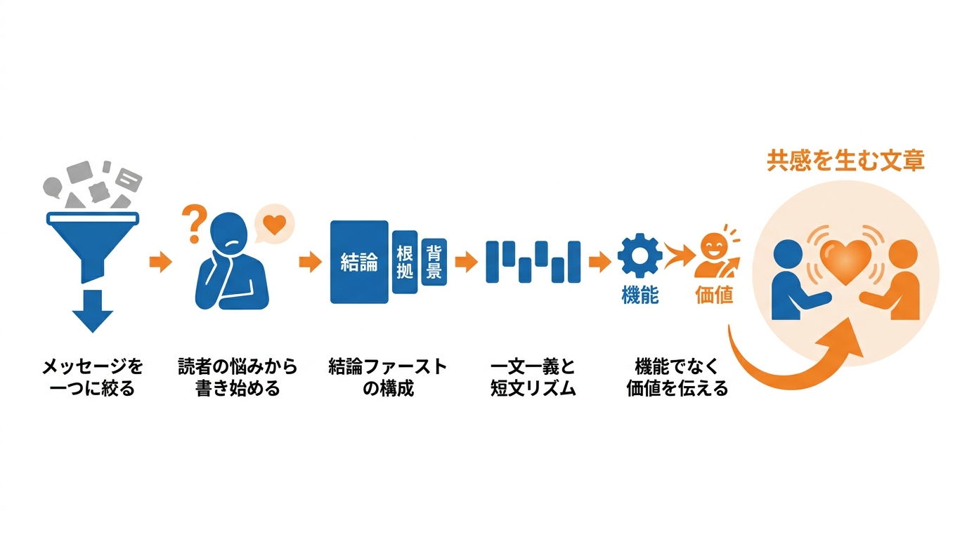 共感を生む文章術7つのコツ