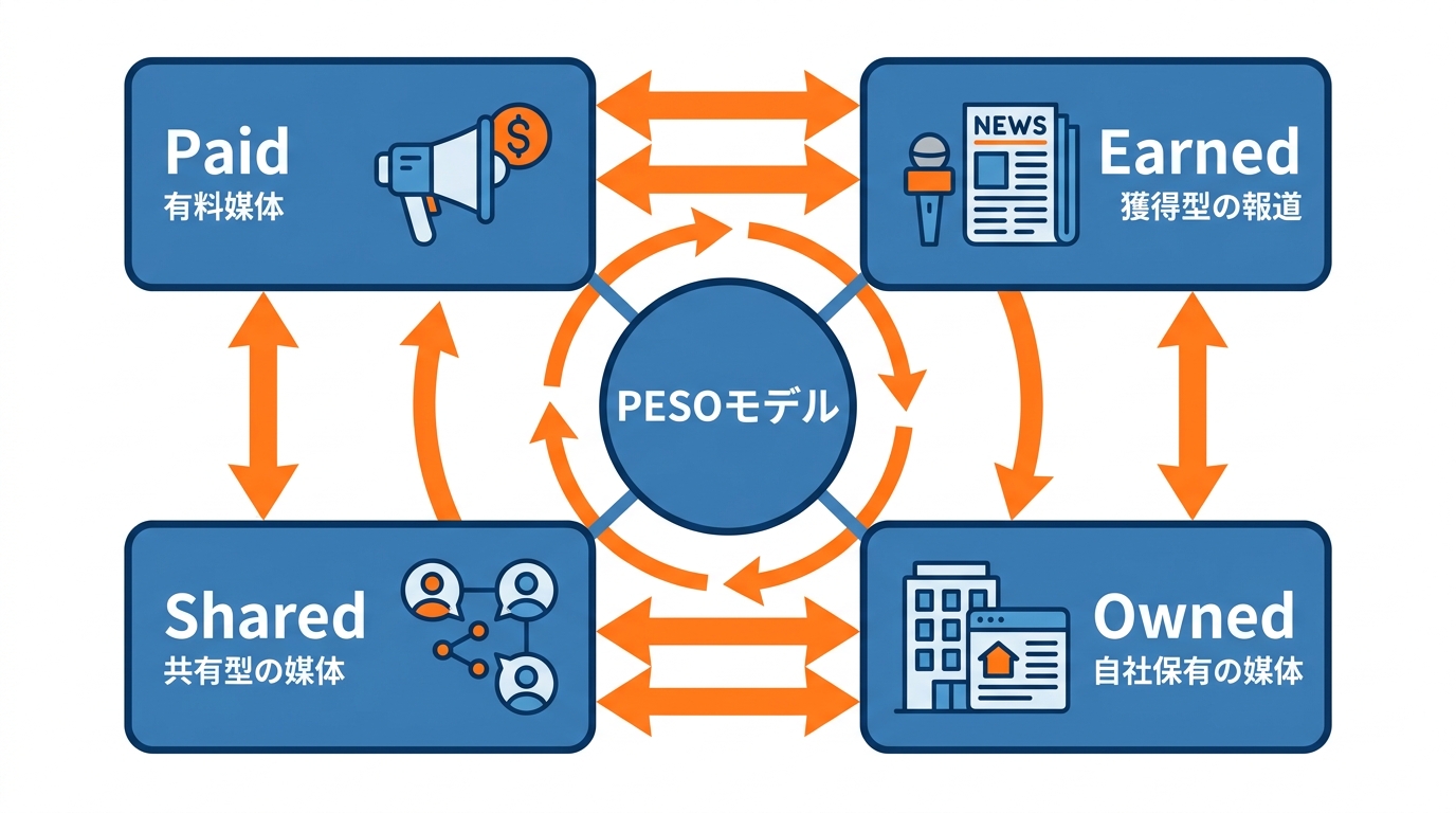 PESOモデルで整理する広がり方