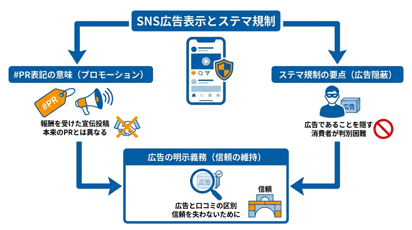 SNSの#PR表記とステマ規制