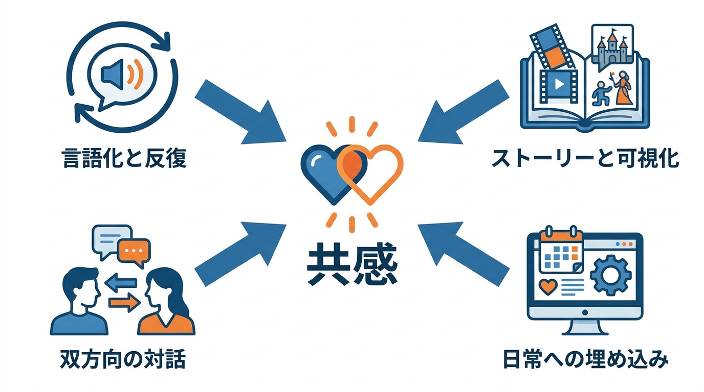 共感を生む5つの秘訣
