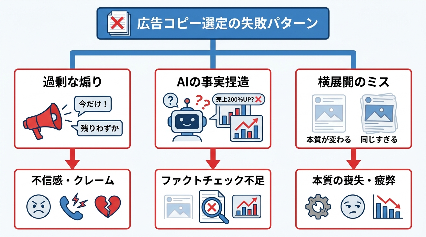 選定時の注意点と失敗パターン