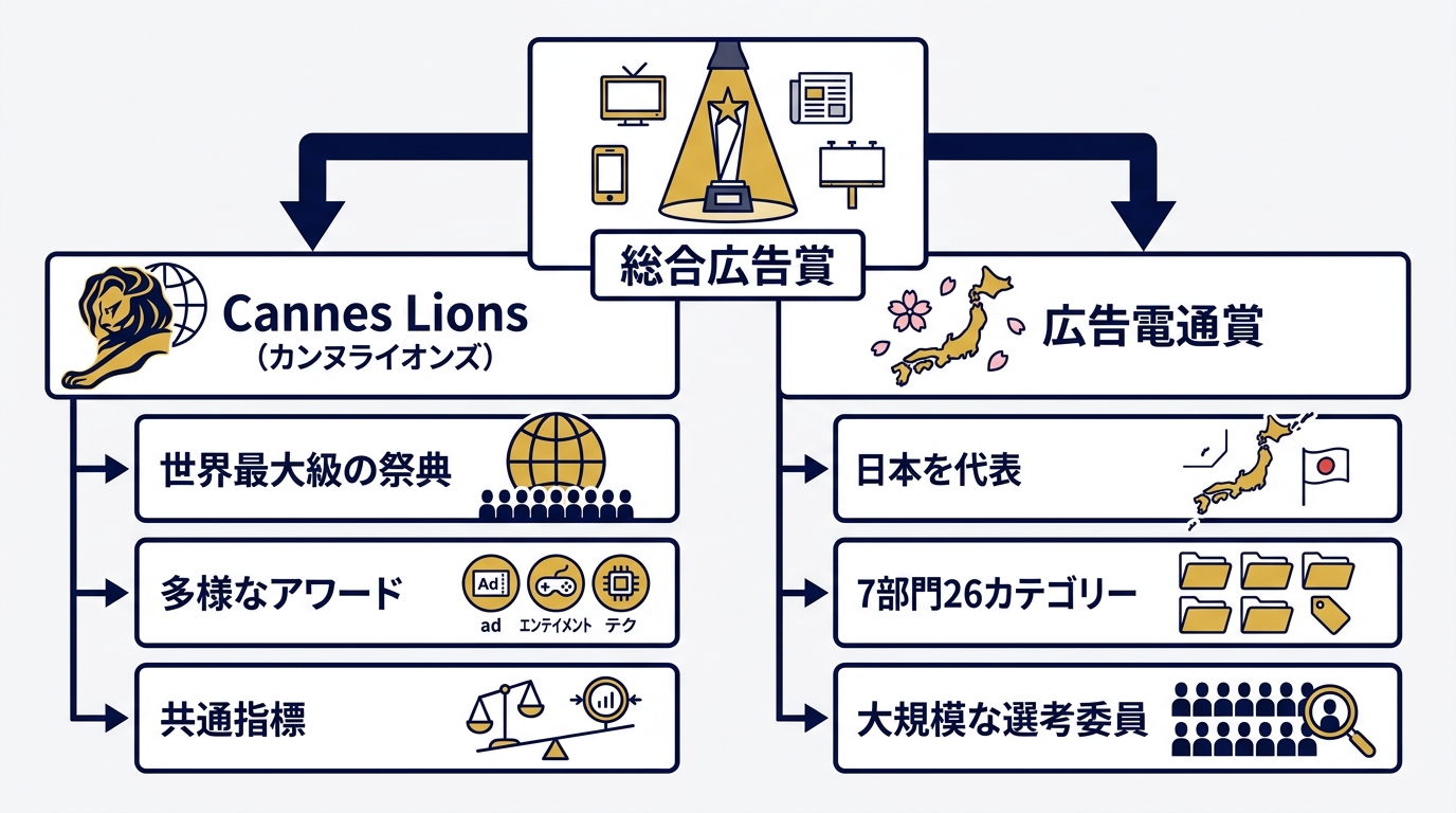 総合広告賞の代表例