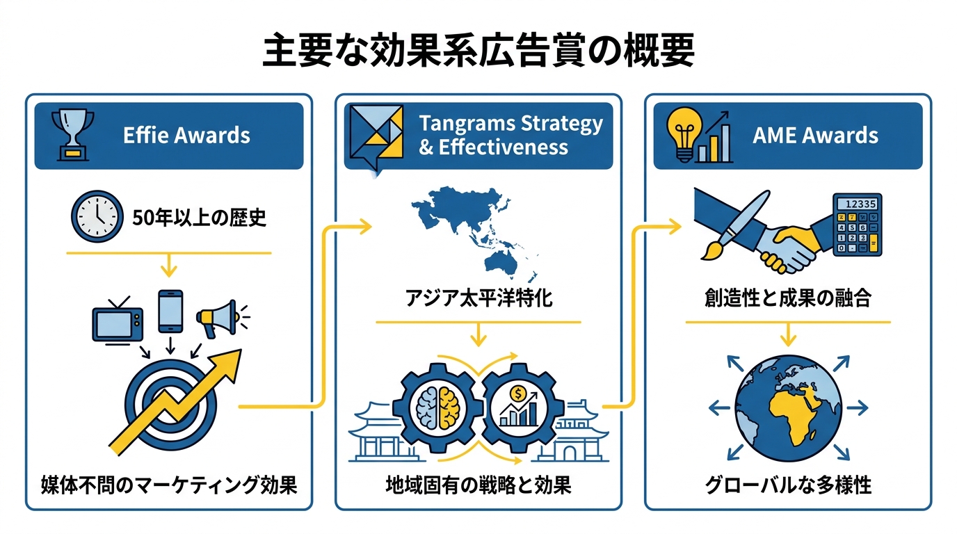 Effie・Tangrams・AMEの概要