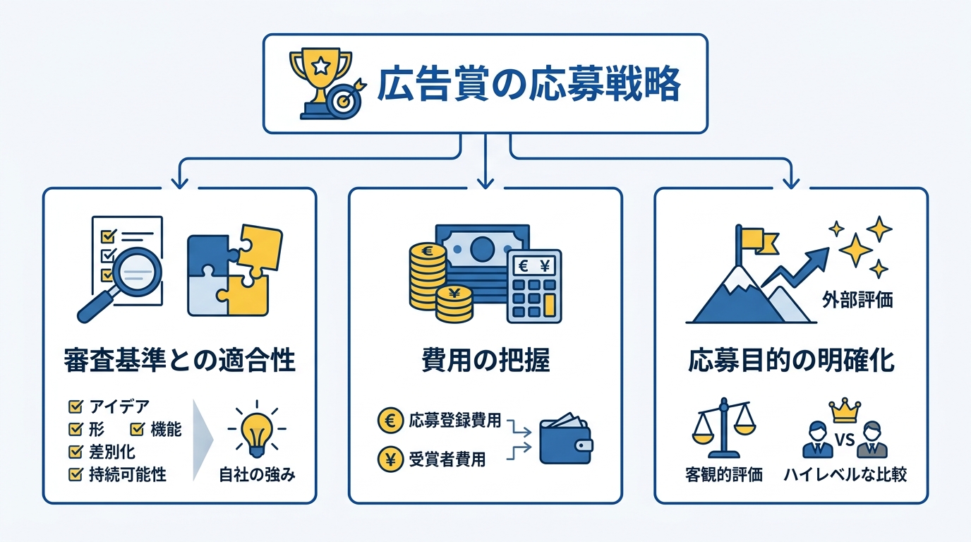 賞の選び方と応募時の注意点