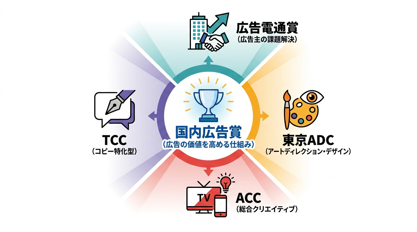 国内広告賞の全体像
