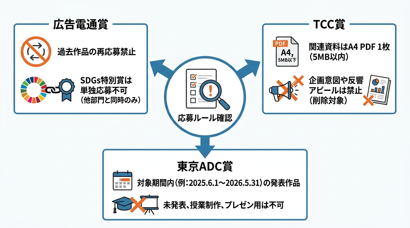 応募時の注意点と失敗しやすいポイント
