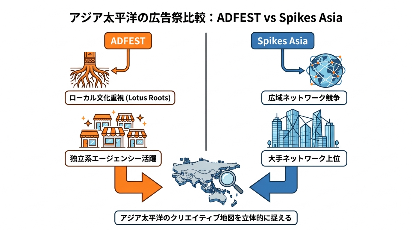 Spikes Asiaとの比較