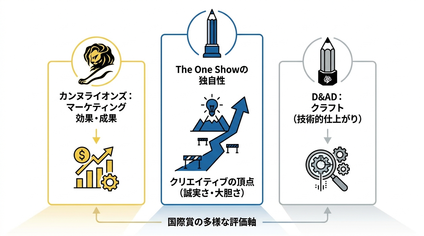 カンヌ・D&ADとの違い