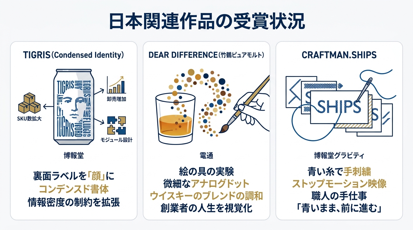 日本関連作品の受賞状況
